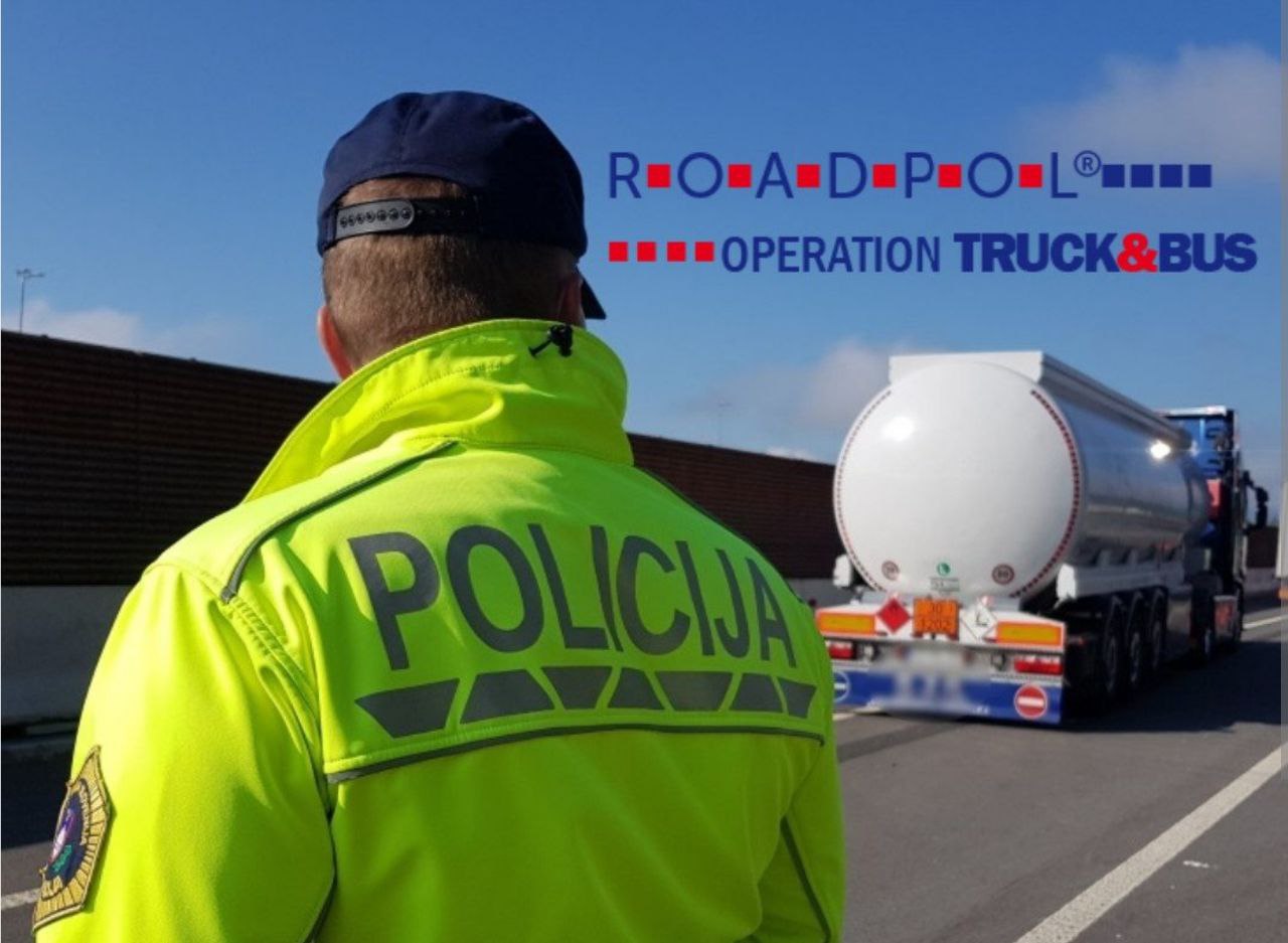 17–23 листопада 2025 року ROADPOL проведе чергову акцію Truck & Bus